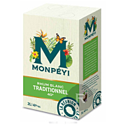 Monpéyi - Rhum blanc - Traditionnel - Réunion - Cubi - 2L - 40°