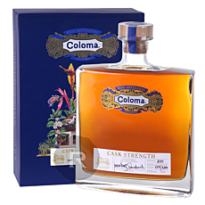 Rhum COLOMA 8 ans Coffret Cadeau + 1 Mignonette Liqueur Café Coloma