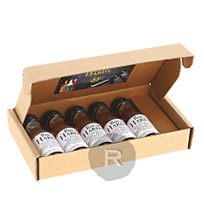 Damoiseau Rhum coffret 4 olfacteurs X4 cl (Blanc Gold VSOP XO