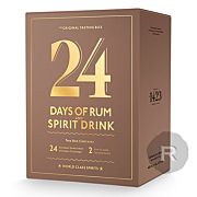 24 days of rum - Calendrier de l'Avent 2025 - 24 x 2cl - 48cl - 41°