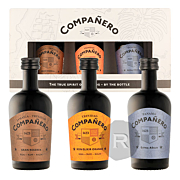 Companero - Coffret 3 mignonnettes - Anejo Elixir Reserva - 15cl - 44,7°