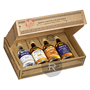Depaz - Coffret découverte - 4 mignonnettes - Blanc - Vieux - VSOP - XO - 20cl - 45°