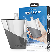 Final Touch - Flask Aero - Inox - Entonnoir intégré - 10cl