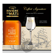Rivière du Mât - Rhum très vieux - VSOP - Coffret 2 verres - 70cl - 43°