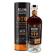 Rum 970 - Rhum hors d'âge - Grande Reserva premium - 45 ans - 1977 - 50cl - 48,2°