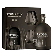 Ryoma - Rhum ambré - Coffret 2 verres - 70cl - 40°