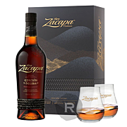 Zacapa - Rhum hors d'âge - Edicion Negra - Coffret 2 verres - 70cl - 43°