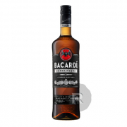 Bouteille d'alcool vide Rhum Bacardi Superior 1 litre -  France