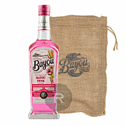 Bayou - Rhum aromatisé - Pink + 1 sac en toile de jute offert - 70cl - 37,5°
