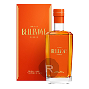 Bellevoye - Whisky - Orange - Triple Malt - Fût de rhum - Sans étui - 70cl - 40°