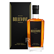 Bellevoye - Whisky - Noir - Triple Malt - Tourbé - 70cl - 43°