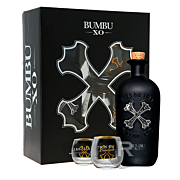Bumbu - Rhum hors d'âge - XO - Coffret 2 verres - 70cl - 40°