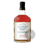 Chairman's Reserve - Rhum hors d'âge - Master's Selection - 2008 - 13 ans - Antipodes - 70cl - 59,4°