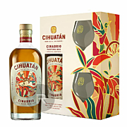 Cihuatan - Rhum hors d'age - Cinabrio - 12 ans - Coffret 2 verres - 70cl - 40°