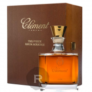 Clément - Rhum hors d'âge - Carafe Cristal numérotée 1000 ex. - Coffret luxe - 70cl - 42°