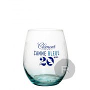 Clément - Verres Ti Punch - Aura - Canne Bleue 2020 - 39cl x 3