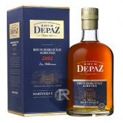 Depaz - Rhum hors d'âge - Millésime 2002 - 70cl - 45°