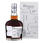 Dictador - Rhum hors d'âge - Parrafo - Borbon - 1998 - 70cl - 41°