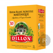 Dillon - Rhum blanc - Cubi - 3L - 50°