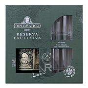 Diplomatico - Rhum hors d'âge - Reserva Exclusiva - 12 ans - Coffret old fashioned - 70cl - 40°