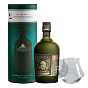 Diplomatico - Rhum hors d'âge - Reserva Exclusiva - 12 ans - Coffret 1 verres - 70cl - 40°