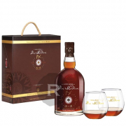 Dos Maderas - Rhum hors d'âge - PX - 5+5 - Coffret 2 verres - 70cl - 40°