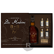 Dos Maderas - Rhum hors d'âge - PX - 5+5 - Coffret 4 mignonnettes - 78,8cl - 40°