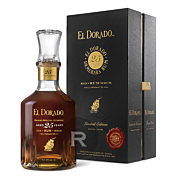 El Dorado - Rhum hors d'âge - Millésime 1992 - 25 ans - Carafe - 70cl - 43°