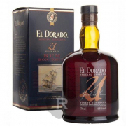 El Dorado - Rhum hors d'âge - Demerara Rum - 21 ans - 75cl - 40°