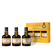 El Dorado - Rhum hors d'âge - Coffret 3 x 35cl - 12 ans -15 ans -21 ans - 1,05L - 42°