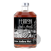 Ferroni - Rhum vieux - Ambre Noir - 70cl - 47°