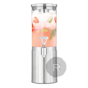 Final Touch - Distributeur de boisson - Inox et verre - 1,5L