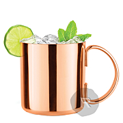 Final Touch - Verre à cocktail - Moscow mule - Plaqué cuivre - 50cl