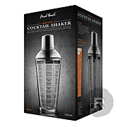 Final Touch - Shaker gradué avec recettes cocktail - 45cl