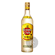 Havana Club - Rhum blanc - Anejo 3 Anos - 70cl - 37,5°
