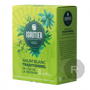 Isautier - Rhum blanc - Traditionnel blanc - Cubi - 3L - 49°