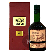 JM - Rhum hors d'âge - Millésime 1995 - Etiquette cuir - Coffret bois - 70cl - 44,8°