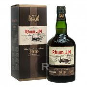 JM - Rhum hors d'âge - 10 ans - Millésime 2010 - Numérotée - 70cl - 43,4°