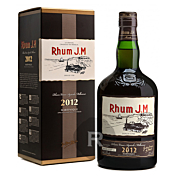 JM - Rhum hors d'âge - 10 ans - Millésime 2012 - 70cl - 42,3°