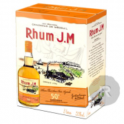 JM - Rhum ambré - Elevé sous bois - Cubi - 3L - 50°