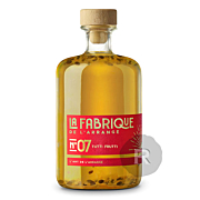 La Fabrique de l'Arrangé - Rhum arrangé - Tutti Frutti -  Passion - Thé - Litchi - Rose - 70cl - 30°