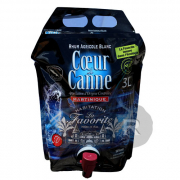 La Favorite - Rhum blanc - Cœur de canne - cubi - 3L - 50°