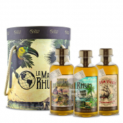 La Maison du Rhum - Coffret 3 flacons - Rep Dom, Guadeloupe, Trinidad - 3 x 20cl - 42°