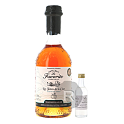 Les Frères de la Côte - Rhum ambré - La Favorite - Navigation 2022 - 70cl - 54,7° + Mini 5cl - 55°