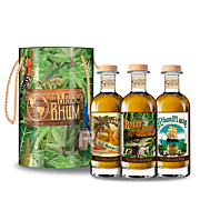 La Maison du Rhum - Rhum hors d'âge - Coffret 3 x 20cl - Panama / St.Lucia / Maurice - 60cl - 45°