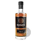 Mana'o - Rhum ambré - Paille - Pur Jus de canne - Bio - 70cl - 43°