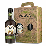 Naga - Rhum vieux - Java Reserve - Coffret 1 verre - 70cl - 40°