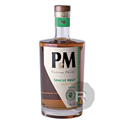 P&M - Whisky - Single Malt - Tourbé - 70cl - 42°