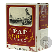 PAP - Rhum vieux - Cubi - 3L - 50°