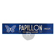 Papillon - Tapis de bar - Bleu - 60 x 12cm